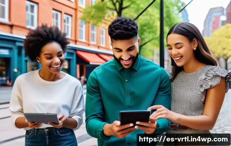 AR 기술을 이용한 가상 의류 착용 경험 관련 이미지 1